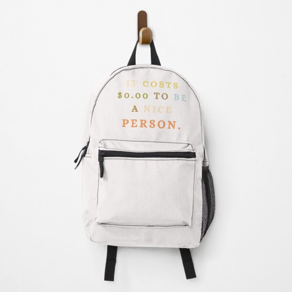 Item preview,  It Costs 0.00 $ To Be A Nice Person / Quotes/ Trendy designed and sold by Alexa5454.