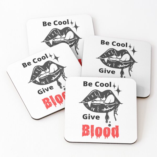 Item preview, Be Cool Give Blood designed and sold by DiamondPixel.