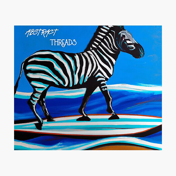 Item preview, Surfin' Safari: The Zebra Adventure designed and sold by AbstractThreads.