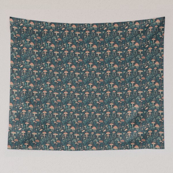Item preview, Cottagecore Mushroom Forest designed and sold by TheCraftinista.
