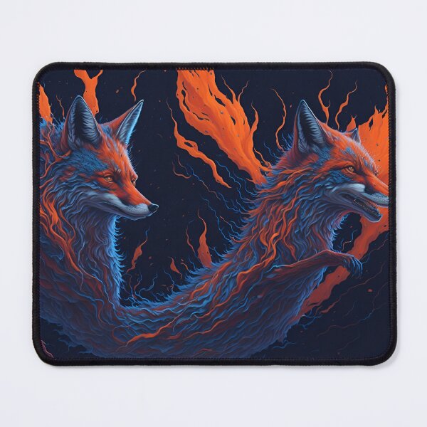 Item preview, Foxes Affected by Global Warming designed and sold by PrintsCreativ.