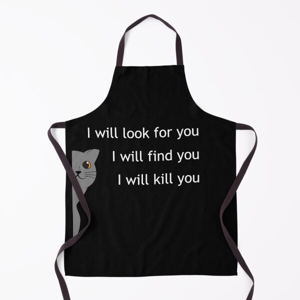 Item preview, I will kill you designed and sold by Eggroll the Cat.