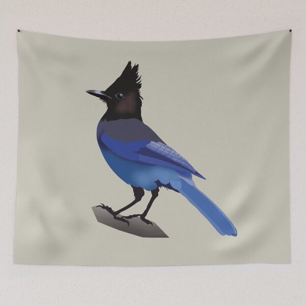 Item preview, Steller's Jay designed and sold by BastsTardyChild.