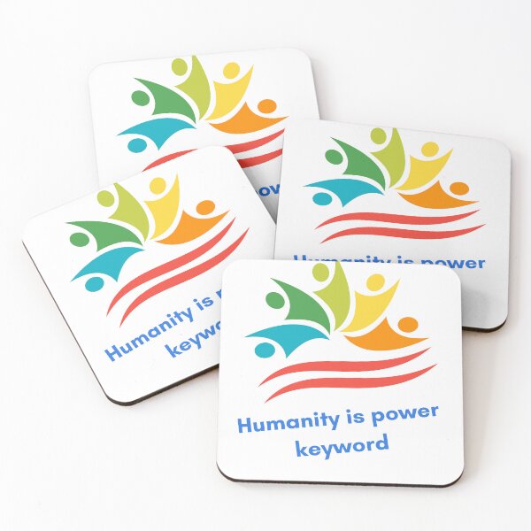 Item preview, humanity is powerful keyword designed and sold by tahir7262.