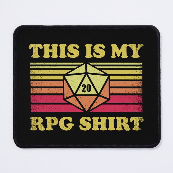 Item preview, RPG Vintage - This is my RPG Shirt designed and sold by Studio Mootant.