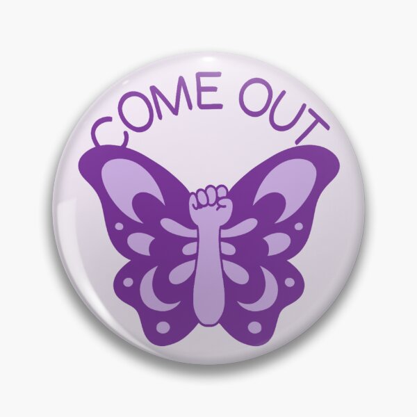 Item preview, Vintage Out of the Closet Butterfly  designed and sold by OldDesignz.
