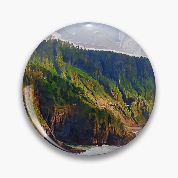 Artikelvorschau, Küstenklippe in Oregon entworfen und verkauft von KirtTisdale.