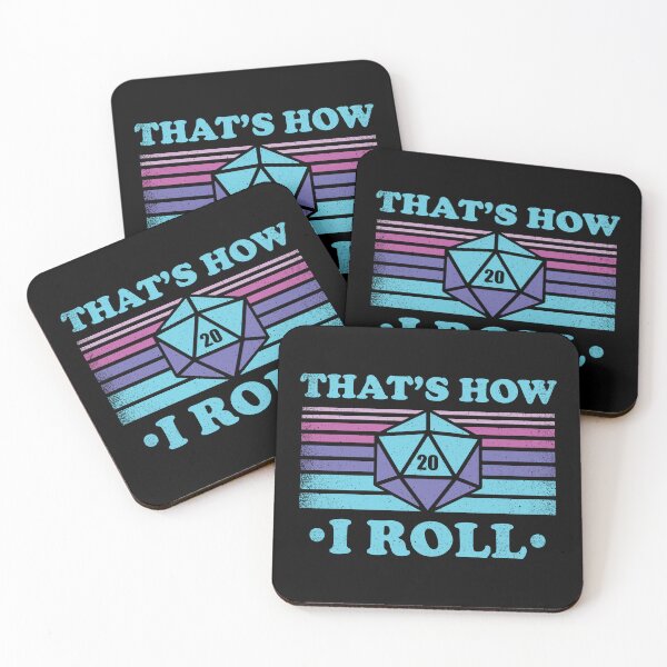Item preview, RPG Vintage - That's How I Roll designed and sold by Studio Mootant.