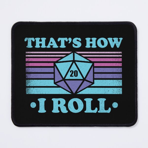 Item preview, RPG Vintage - That's How I Roll designed and sold by Studio Mootant.