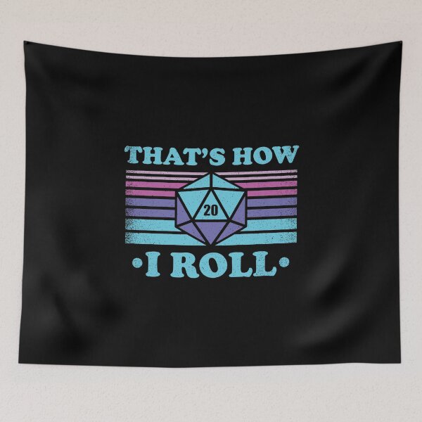 Item preview, RPG Vintage - That's How I Roll designed and sold by Studio Mootant.