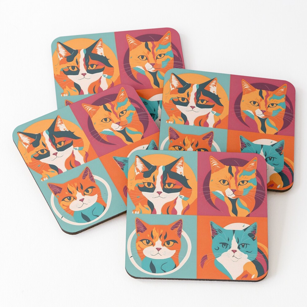 Item preview, Coasters (Set of 4) designed and sold by NutmegsDesign.