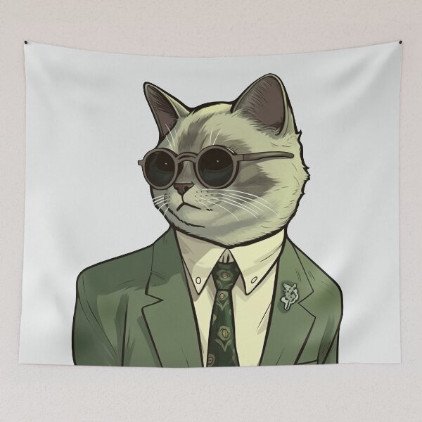 Item preview, Dapper Catter designed and sold by SmittenbyKitten.