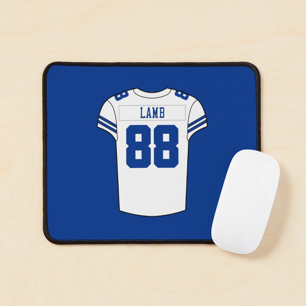 CeeDee Lamb Home Jersey Sticker for Sale by designsheaven