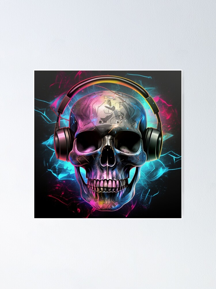 Skull DJ | Poster