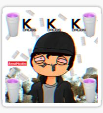 K K K (drugs drugs drugs) Sticker