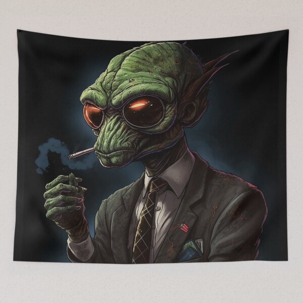 Item preview, Alien Mob Boss designed and sold by DreamPuzzles.
