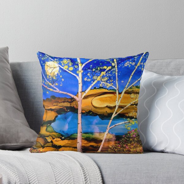 Item preview, Birch Tree at Night designed and sold by Marcella Chapman.