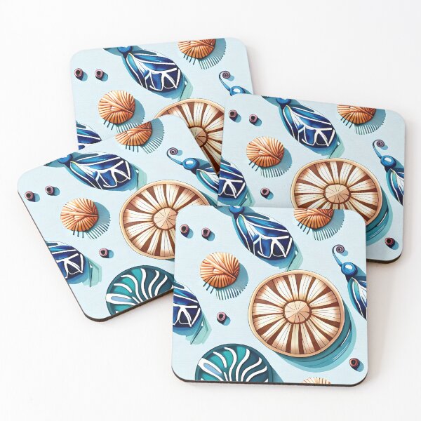 Item preview, Watercolor Seashells designed and sold by Gustavo Navarro.