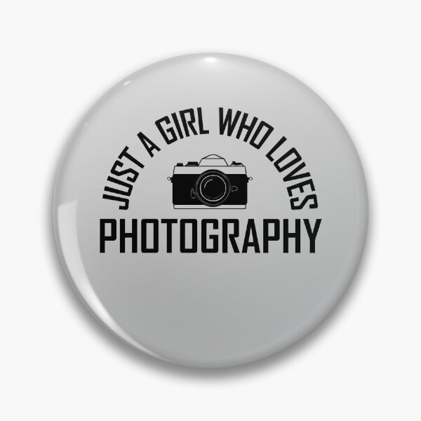 Item preview, Just a Girl Who Loves Photography designed and sold by Chubuter.