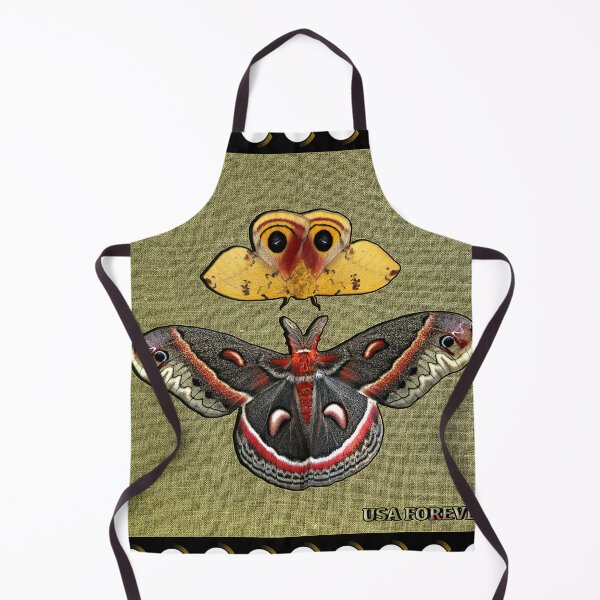 Item preview, Cecropia io moth Stamp designed and sold by UffdaGreg.