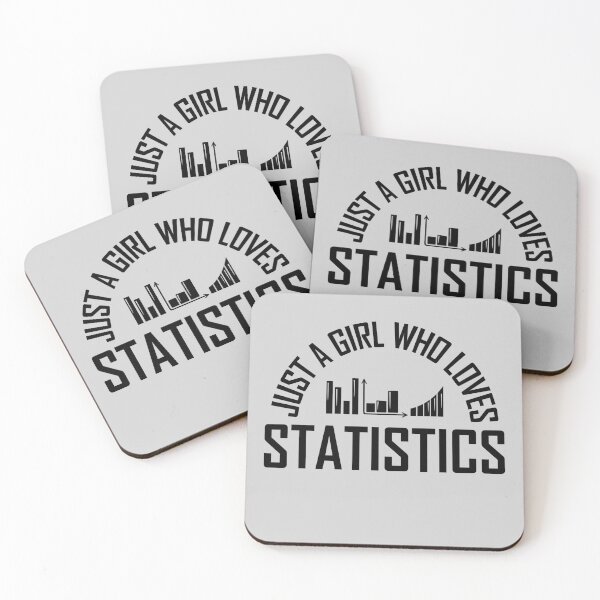 Item preview, Just a Girl Who Loves Statistics designed and sold by Chubuter.