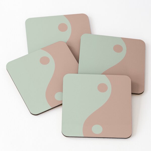 Item preview, Yin Yang sage green and beige designed and sold by Innovativa.