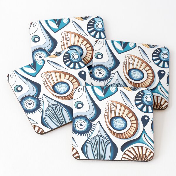 Item preview, Watercolor Seashells designed and sold by Gustavo Navarro.