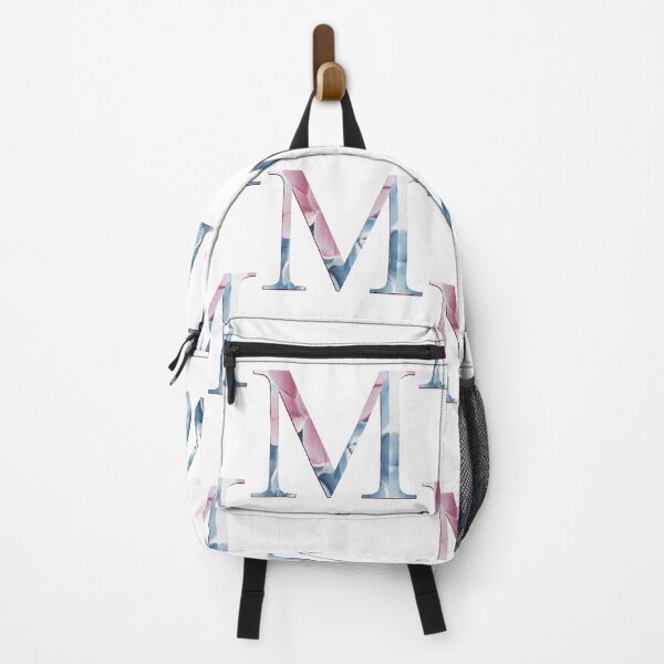 Item preview, M Monogram in Flower Print designed and sold by m2inspiration.