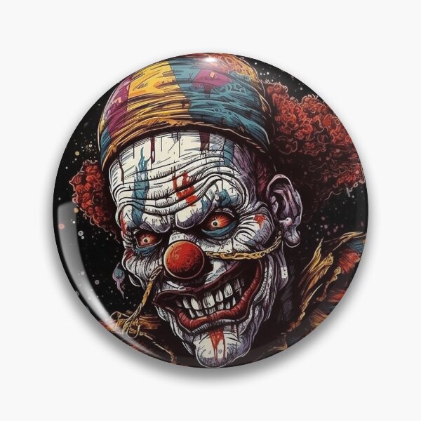 Item preview, Scary Grinning Clown designed and sold by DreamPuzzles.