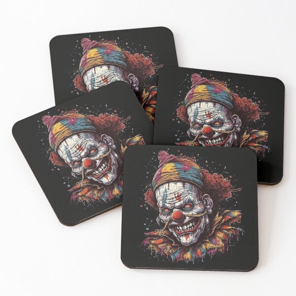Item preview, Scary Grinning Clown designed and sold by DreamPuzzles.