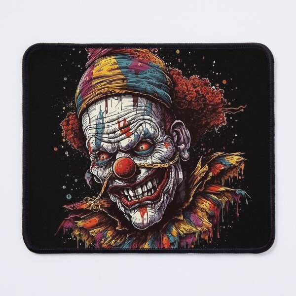 Item preview, Scary Grinning Clown designed and sold by DreamPuzzles.