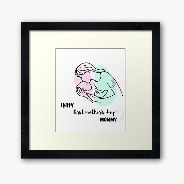 Vista previa del artículo con la obra « Feliz día de la Madre regalo especial para mamá», diseñado y vendido por Zora9009.