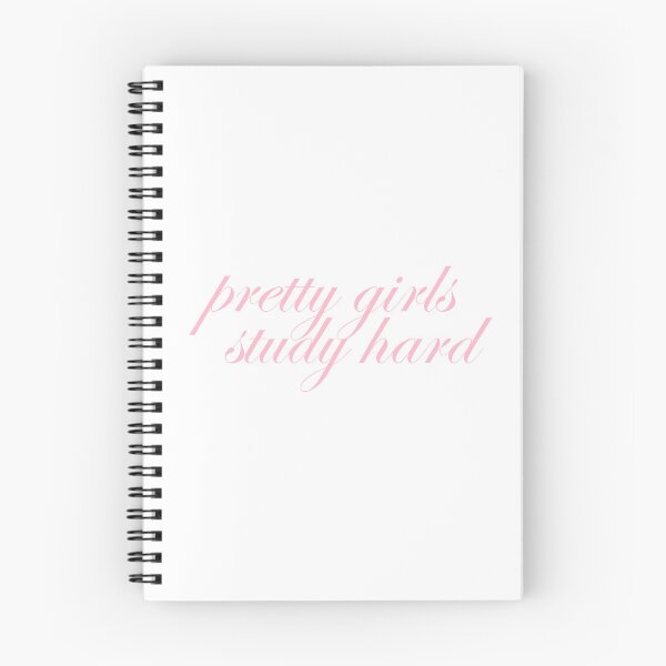 Item preview, pretty girls study hard designed and sold by bunnimallows.