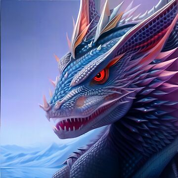 Artwork thumbnail, Crystal Dragons Series #27: Polar Ballast by dragynrain