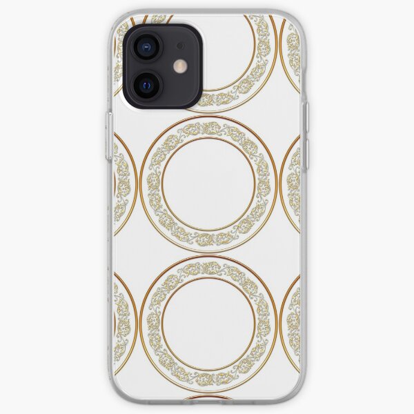 Saucers Pattern iPhone Soft Case