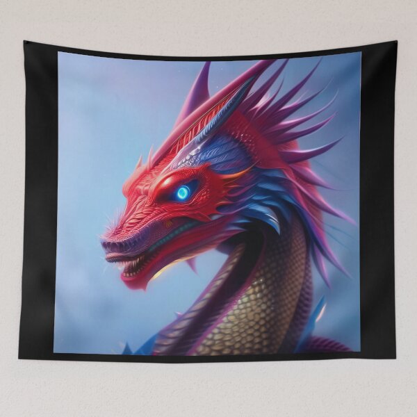 Item preview, Crystal Dragons Series #28: Crimson Reaver designed and sold by dragynrain.