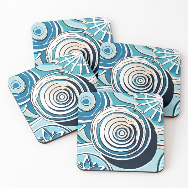 Item preview, Watercolor Seashells designed and sold by Gustavo Navarro.