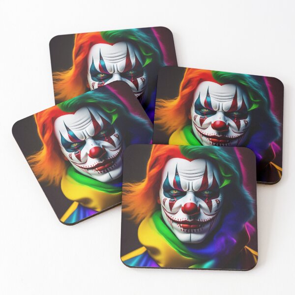 Item preview, clown with rainbow face word clown front designed and sold by Lefteris Betsis.