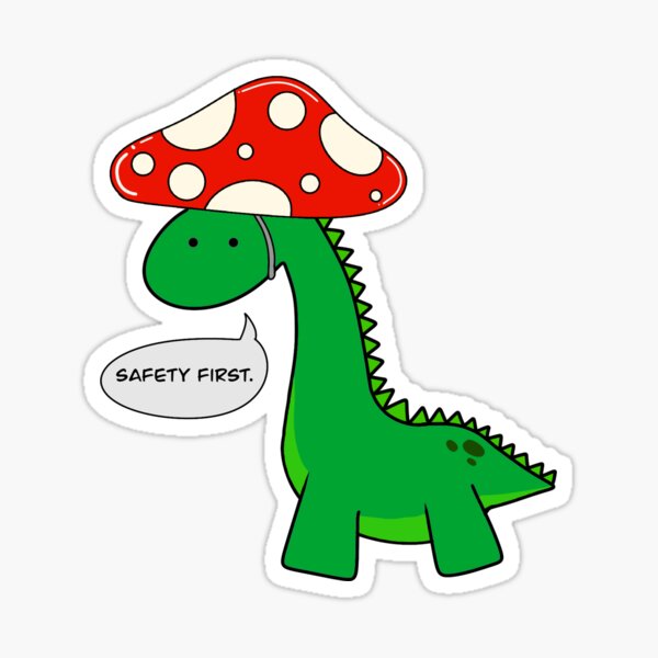 Artikel-Vorschau von Sicherheit geht vor Dino, designt und verkauft von Brookemerrittt.