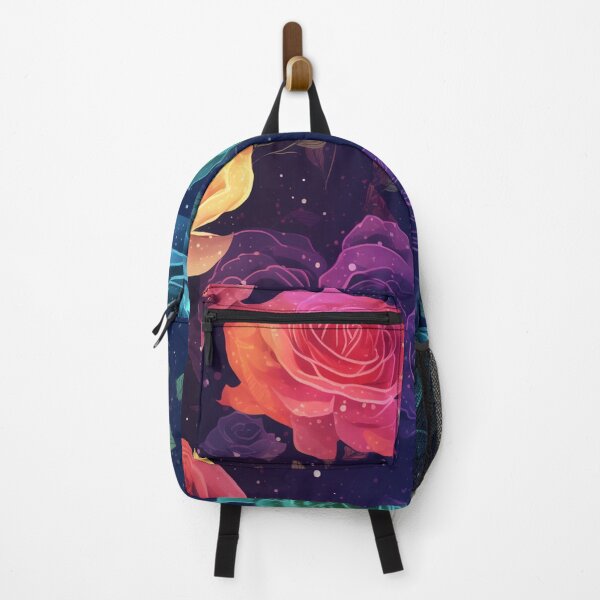 Item preview, Colorful Glowing Roses Floating in the Deep Sea designed and sold by yodaddydesigns.