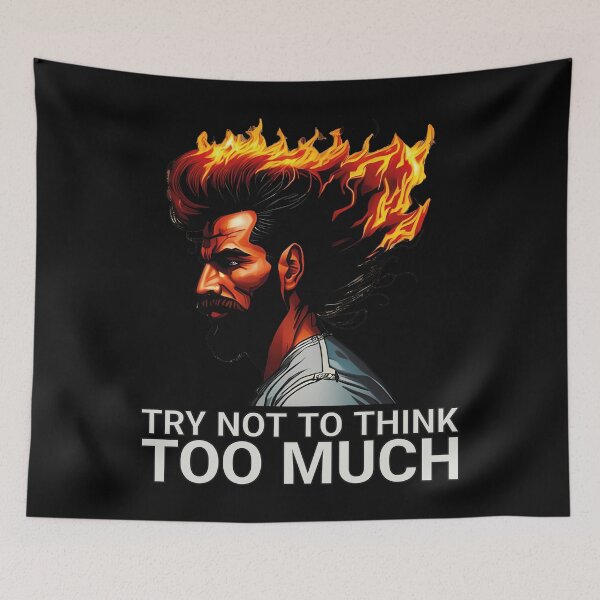 Item preview, try not to think too much designed and sold by arkantus.