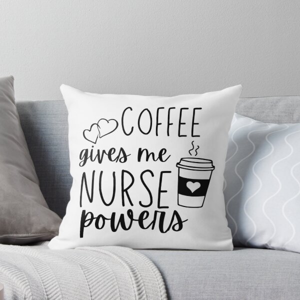 Item preview, Coffee Gives Me Nurse Powers designed and sold by StickeryPickery.