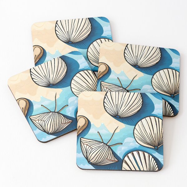 Item preview, Watercolor Seashells designed and sold by Gustavo Navarro.