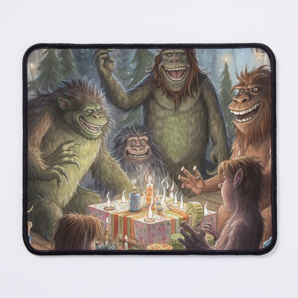 Item preview, Bigfoot Birthday designed and sold by Buttnuggs.