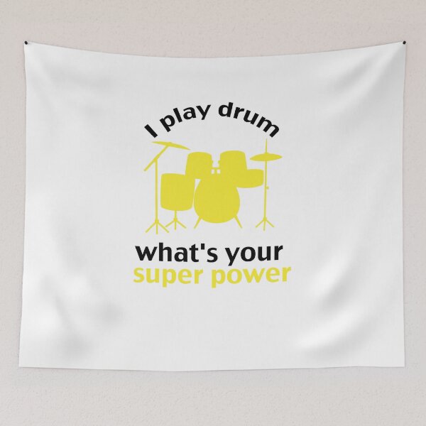 Item preview, Drummer I play drums whats your super power designed and sold by Seas Wanda.