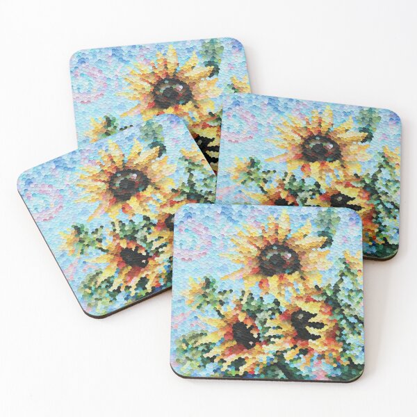 Item preview, Sunflowers oil painting Linkupism Game of Shades  designed and sold by MariDaniArt.