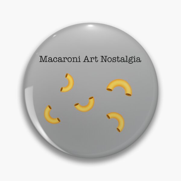 Item preview, Macaroni Art Nostalgia  designed and sold by ThePureAudacity.
