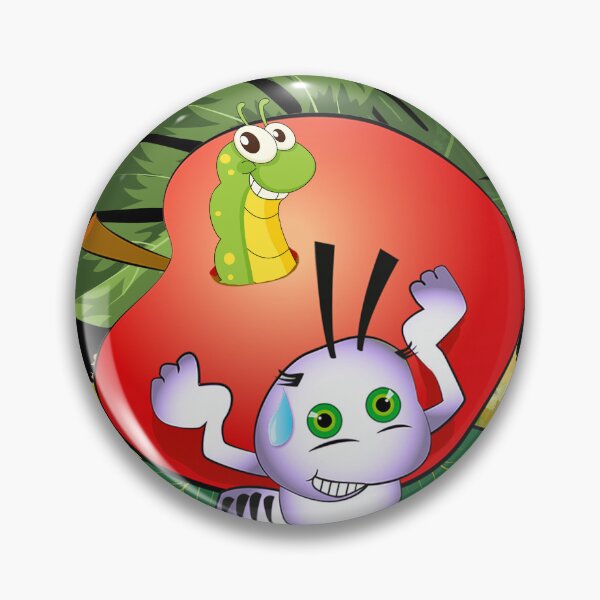 Item preview, Ant carrying an apple with a worm designed and sold by WorkerAnts.