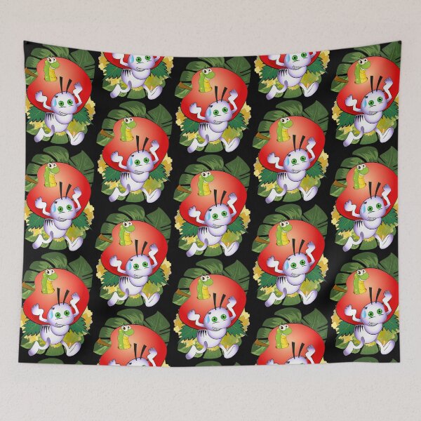 Item preview, Ant carrying an apple with a worm designed and sold by WorkerAnts.