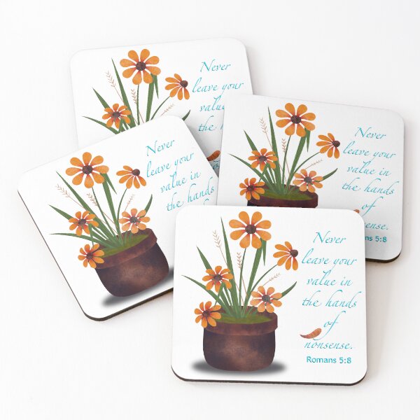Item preview, Never Leave Your Value in the Hands of Nonsense - Romans 5:8 designed and sold by DelightfulLight.